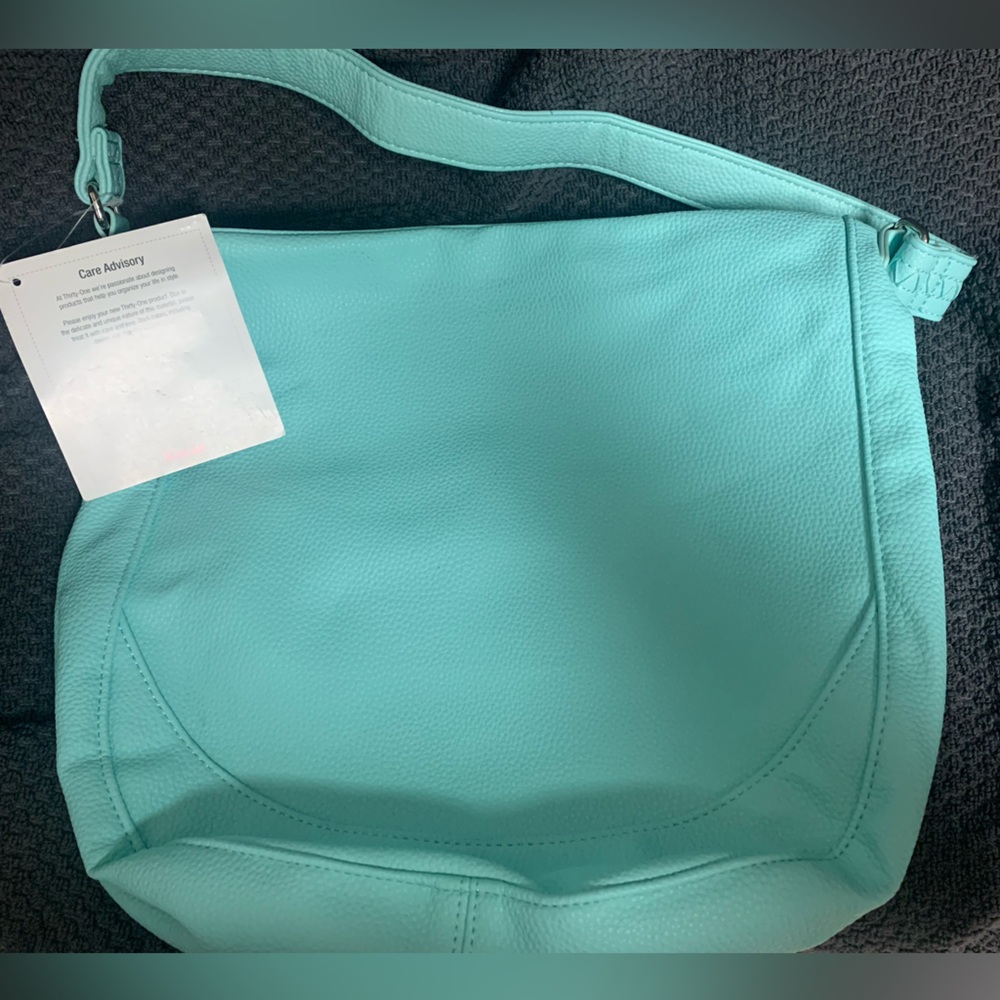 Jewel by Thirty-One Aqua Shoulder Bag